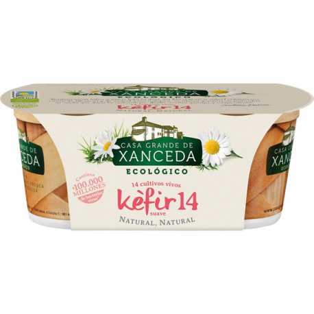 KEFIR 14  CREMOSO NATURAL 250G ECO XANCEDA