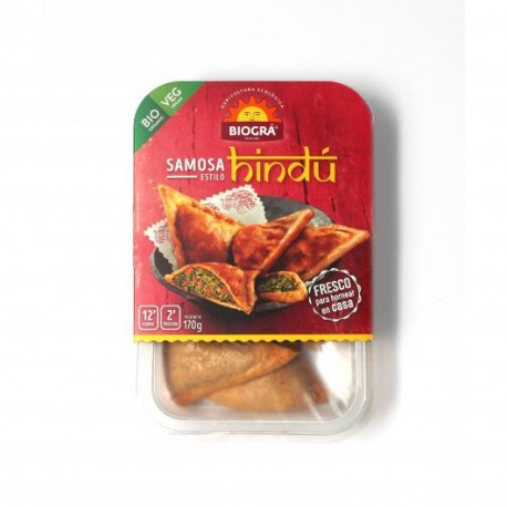 SAMOSA ESTILO HINDÚ 170G ECO BIOGRA