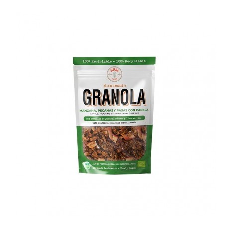 GRANOLA MANZANA PECANAS Y PASAS 300G ECO SIERRA ECO FOODS