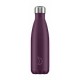 BOTELLA INOX  PURPURA MATE NEON 500ML CHILLY´S