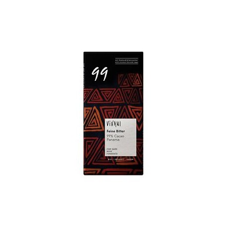 CHOCOLATE NEGRO PANAMA 99% 80G ECO VIVANI