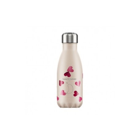 BOTELLA INOX  CORAZONES EMMA BRIDGEATER 260ML CHILLY´S