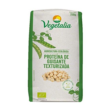 PROTEINA DE GUISANTE TEXTURIZADA 250G ECO VEGETALIA