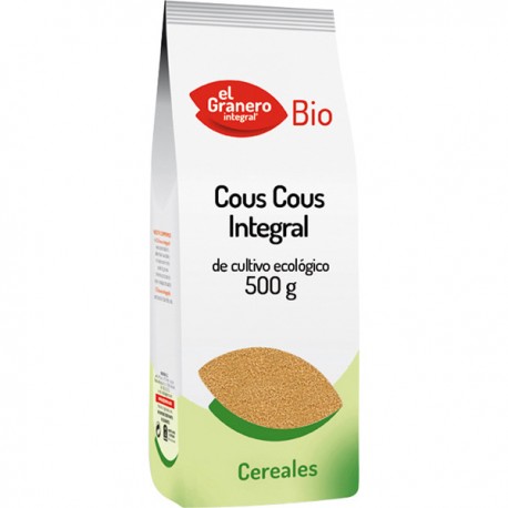 COUSCOUS INTEGRAL 500G ECO EL GRANERO