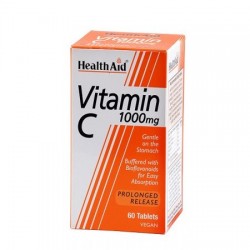 VITAMINA C 1000 BIOFLAVONOIDES 60CAP HEALTH AID