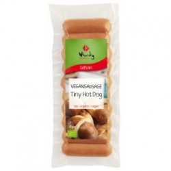 MINI FRANKFURTS SEITAN 200G ECO WHEATY