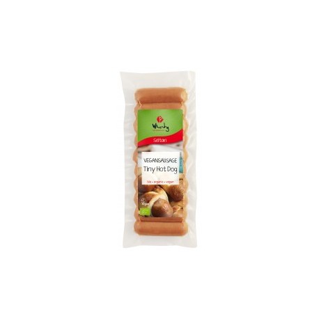 MINI FRANKFURTS SEITAN 200G ECO WHEATY
