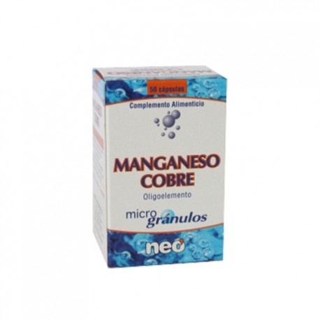 MANGANESO-COBRE MICROGRANULOS NEO 50CAP
