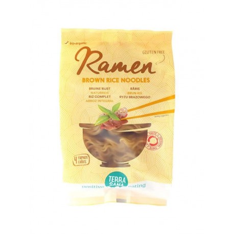 FIDEOS RAMEN ARROZ INTEGRAL 280G ECO TERRASANA