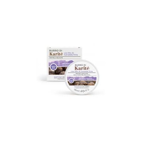 MANTECA DE KARITE Y LAVANDA BIO 100 ML SAPONE DI UN TEMPO