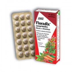 FLORADIX COMPR HIERRO+VITAMINAS 84COM