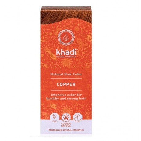 HERBAL HAIR COLOR COBRE 100G KHADI