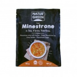 SOPA MINESTRONE A LAS FINAS HIERBAS 40G ECO NATURGREEN