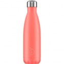 BOTELLA INOX  CORAL PASTEL 500ML CHILLY´S