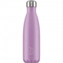 BOTELLA INOX  LILA PASTEL 500ML CHILLY´S