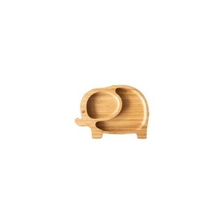 PLATO BAMBOO ELEFANTE VERDE ECO RASCALS