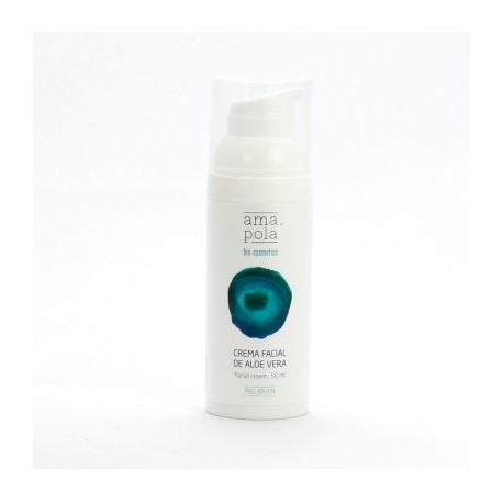 CREMA FACIAL HIDRATANTE DE ALOE VERA 50ML ECO AMAPOLA