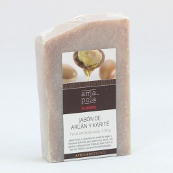 JABON DE ARGAN Y KARITE 100G ECO AMAPOLA