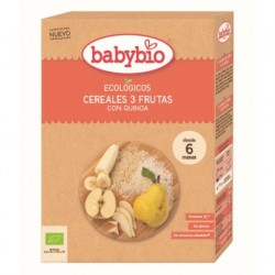 CEREALES FRUTAS CON QUINOA +6M 200G ECO BABYBIO