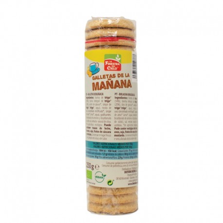 GALLETAS DE LA MAÑANA 250G ECO LA FINESTRA