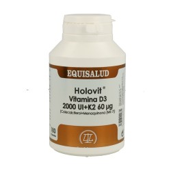 HOLOVIT VIT. D3 + K2 2000UI 50CAP EQUISALUD