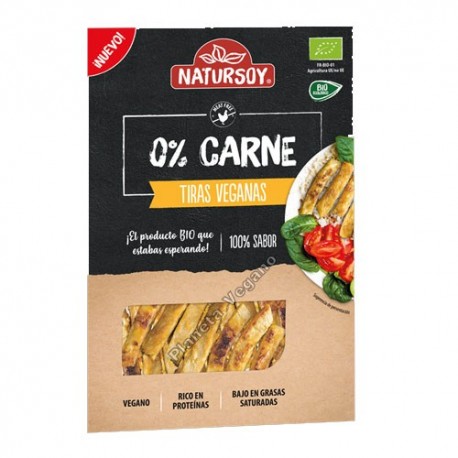 TIRAS VEGANAS 130G ECO NATURSOY