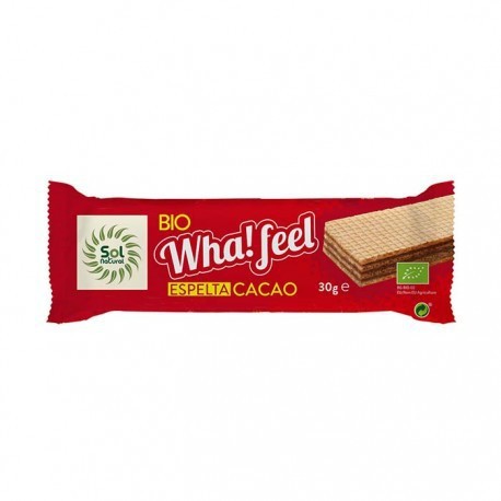 WHA! FEEL ESPELTA CACAO 30G ECO SOL NATURAL