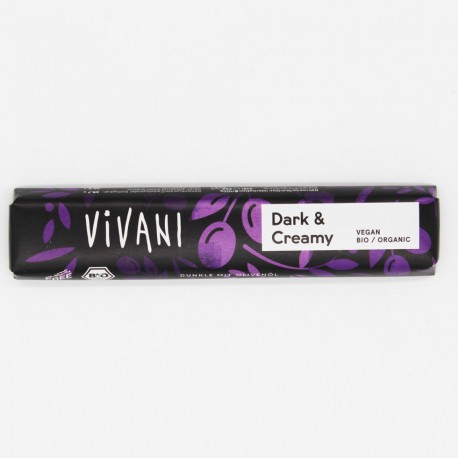 BARRITA NEGRO Y CREMOSO 35G ECO VIVANI