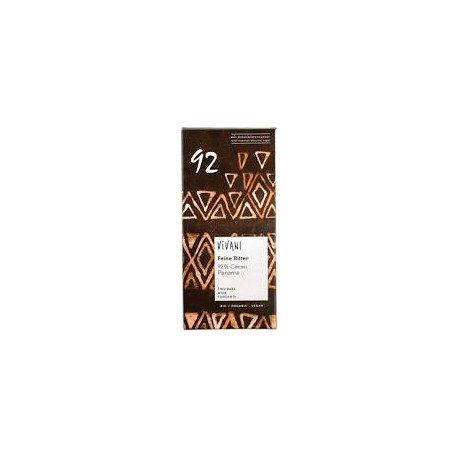 CHOCOLATE NEGRO 92% 100G ECO VIVANI