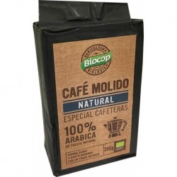 CAFE MOLIDO 100% ARABICA 250G ECO BIOCOP