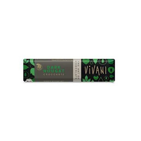 BARRITA NEGRO NOUGAT 35G ECO VIVANI