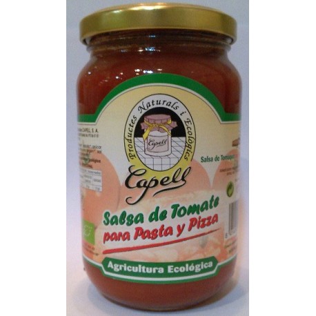 SALSA TOMATE PIZZA Y PASTA 350G ECO CAPELL