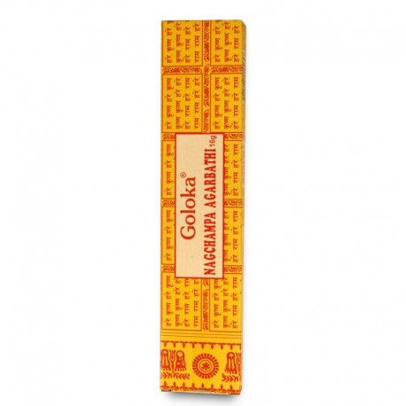 INCIENSO NAG CHAMPA CAJA AMARILLA