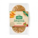 HAMBURGUESA VEGETAL QUESO CABRA HIGOS Y MANGO 150G ECO SORRIBAS