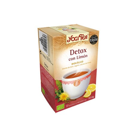 YOGI TEA DETOX CON LIMON ECO