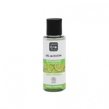GEL DUCHA REVITALIZANTE LIMON Y ALOE VERA 100ML ECO NATURABIO