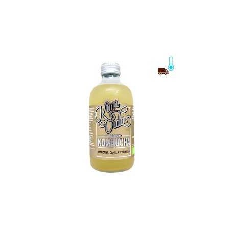 KOMBUCHA MANZANA,CANELA Y VAINILLA 250ML ECO KOMVIDA