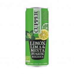 BEBIDA DE MENTA, LIMON Y LIMA 250 ML ECO CUPPER