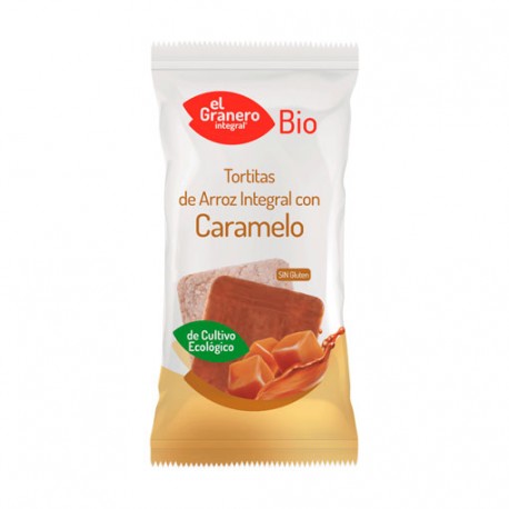 TORTAS ARROZ INTEGRAL CON CARAMELO 90G ECO GRANERO