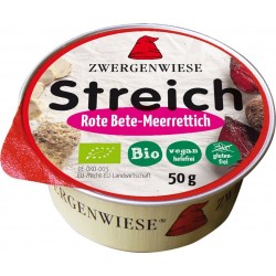 PATE MINI REMOLACHA Y RABANO PICANTE 50G ECO ZWERGENWIESE