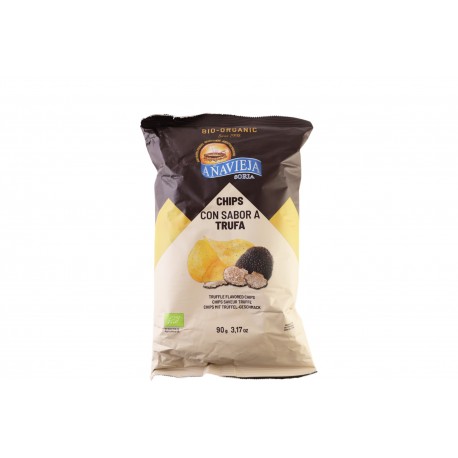 PATATAS FRITAS SABOR TRUFA NEGRA 90G ECO AÑAVIEJA