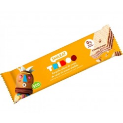 BARQUILLO RELLENO DE CREMA DE CACAO 30G ECO SMILEAT