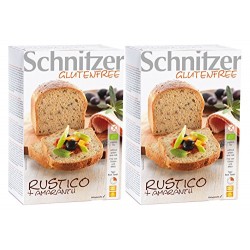 PAN RUSTICO AMARANTO SIN GLUTEN 2X250G SCHNITZER