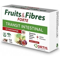 FRUTAS  FIBRA 12 CUBITOS FORTE ORTIS