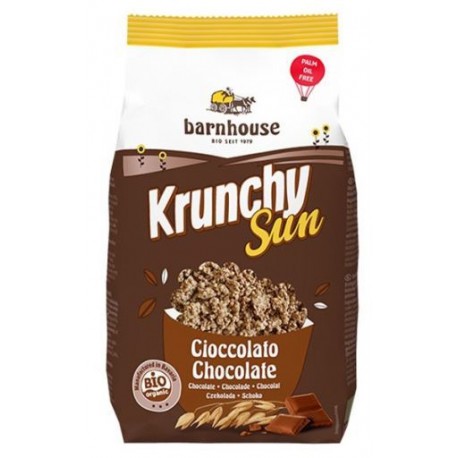 KRUNCHY SUN CHOCOLATE 375G ECO BARNHOUSE