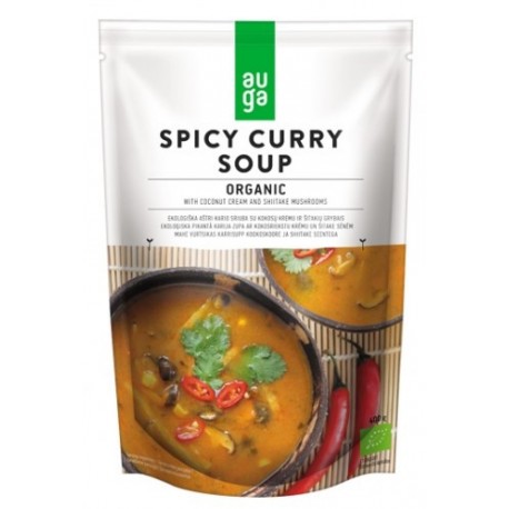 CREMA CURRY PICANTE 400G ECO AUGA