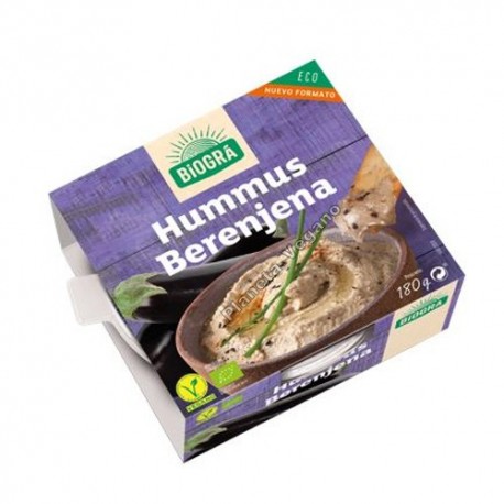 HUMMUS BERENJENA ASADA 240G ECO SORRIBAS