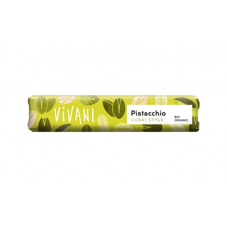 BARRITA  PISTACHO ESTILO DUBAI 40G ECO VIVANI