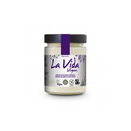 CREMA CHOCOLATE BLANCO CON COCO 270G ECO LA VIDA