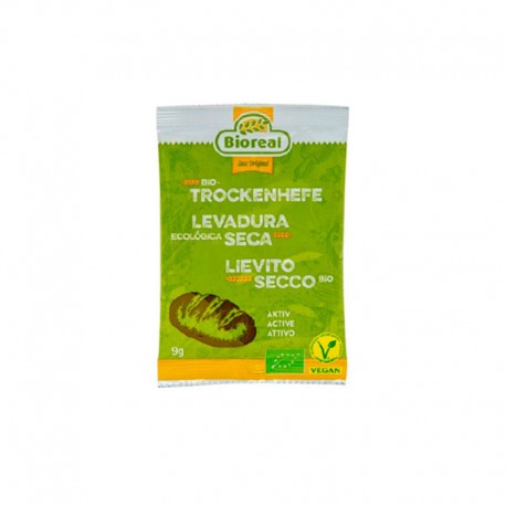 LEVADURA ACTIVA SECA 9G ECO BIOREAL